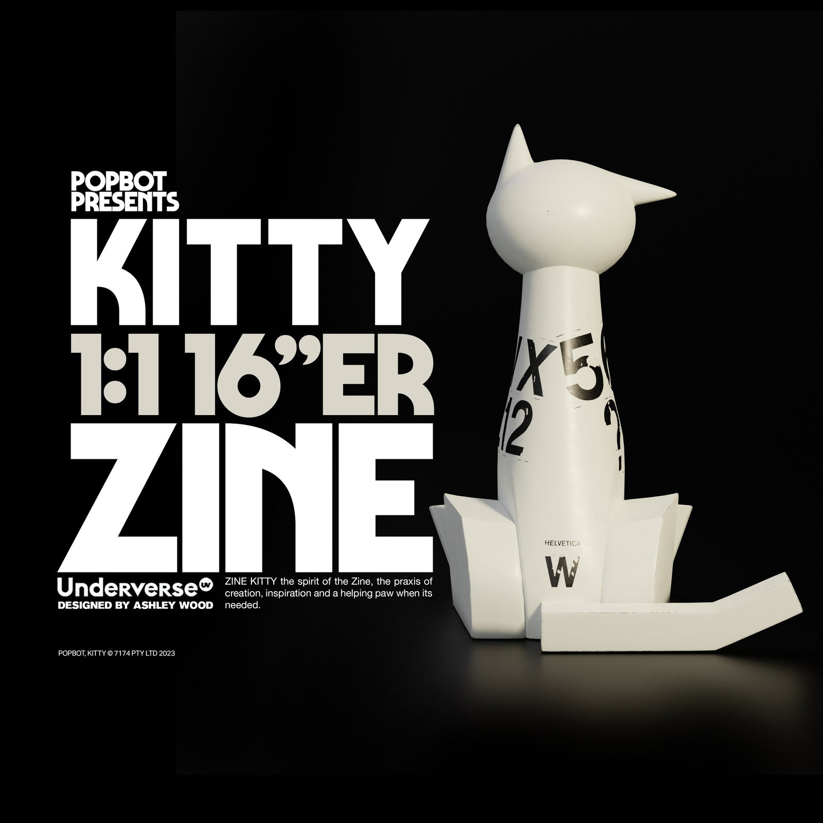 POPBOT Presents: ZINE KITTY 1:1 16"ER image 5