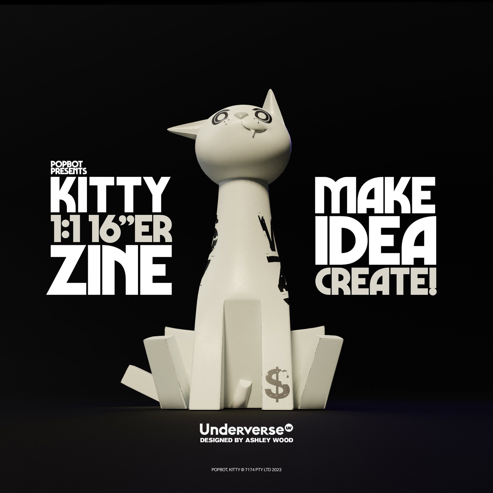 POPBOT Presents: ZINE KITTY 1:1 16"ER image 7