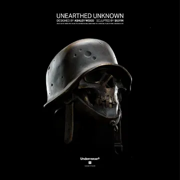 UNEARTHED UNKNOWN GIANT ROBOT HEAD