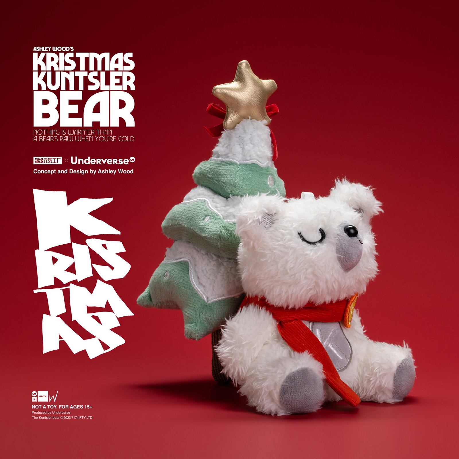 KRISTMAS KUNTSLEAR BEAR image 2