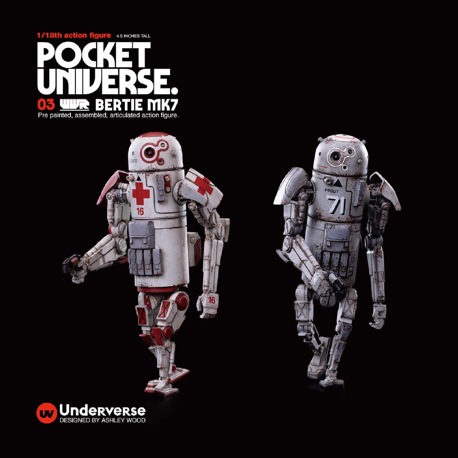 POCKET UNIVERSE 1/18 BERTIE MK7 image 1