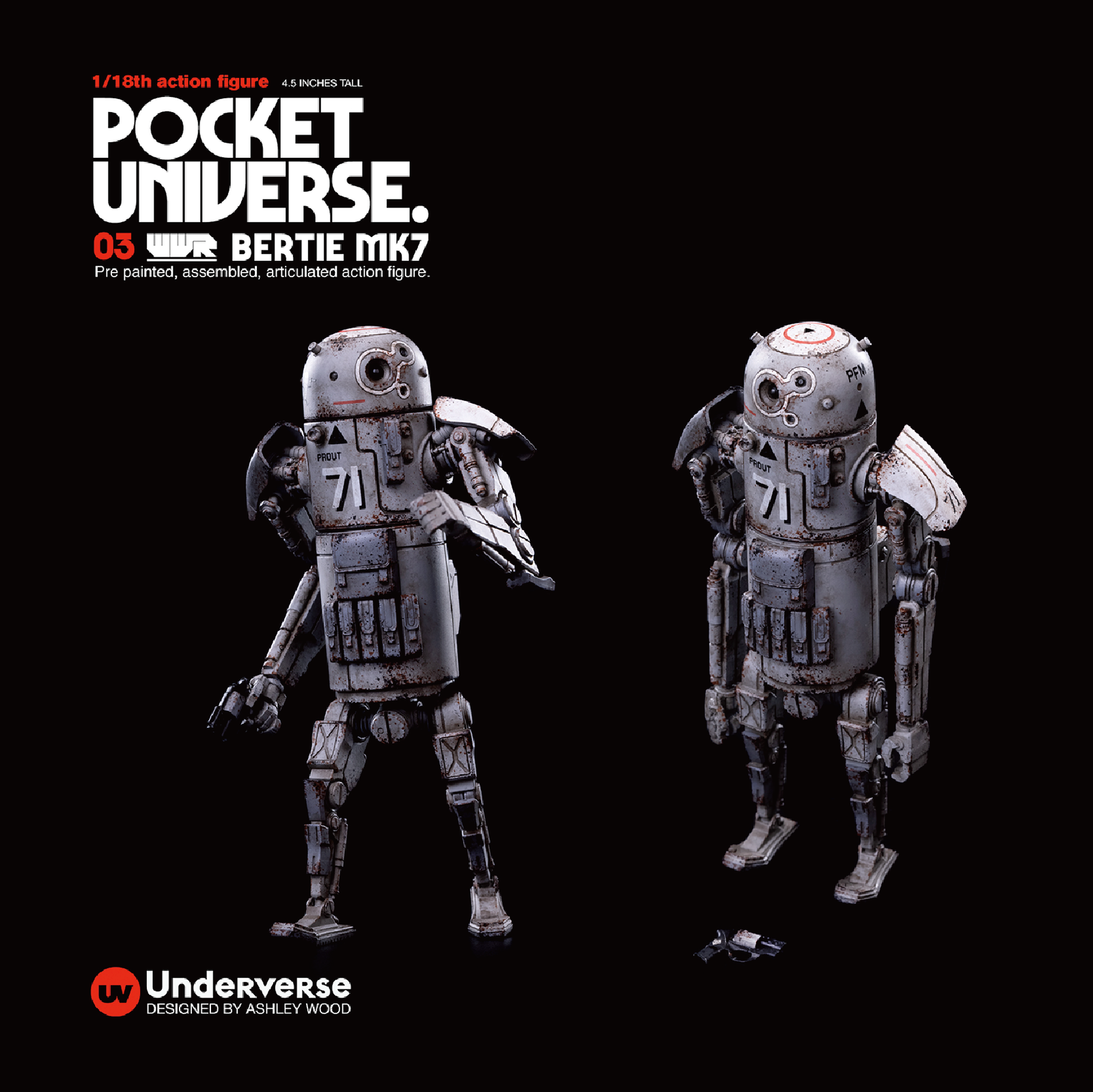 POCKET UNIVERSE 1/18 BERTIE MK7 image 2