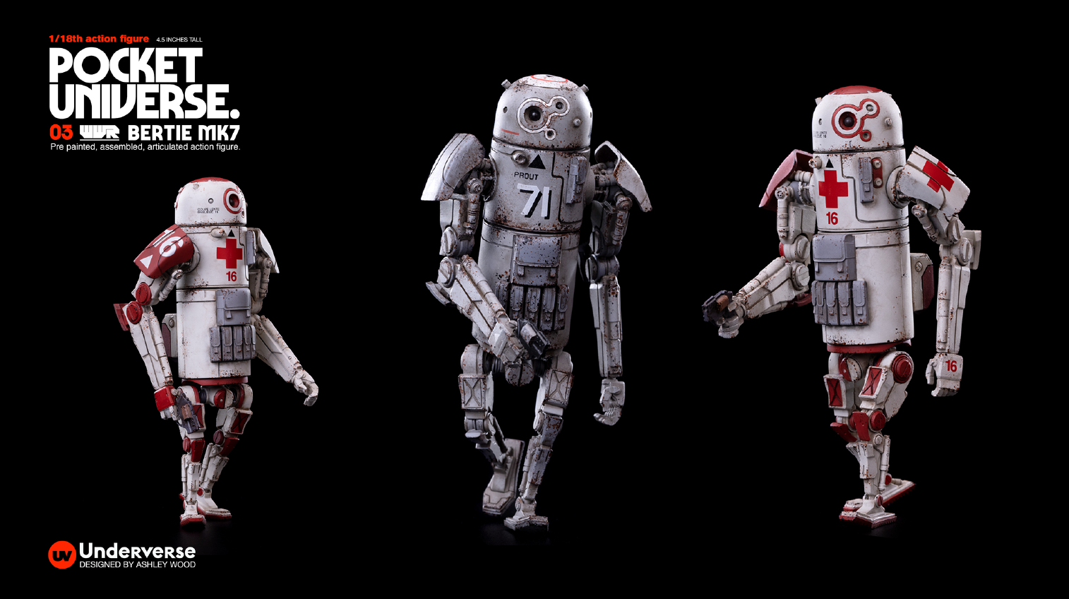 POCKET UNIVERSE 1/18 BERTIE MK7 image 8