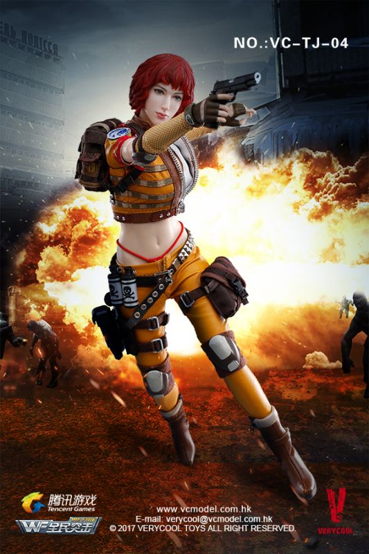 Wefire Of Tencent Game - Fourth Bomb Female Mercenary Heart King image 3