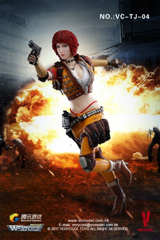 Wefire Of Tencent Game - Fourth Bomb Female Mercenary Heart King image 4