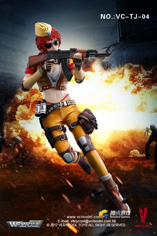 Wefire Of Tencent Game - Fourth Bomb Female Mercenary Heart King image 5