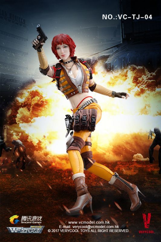 Wefire Of Tencent Game - Fourth Bomb Female Mercenary Heart King image 6