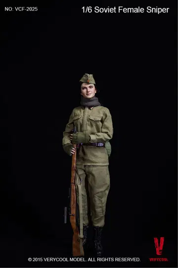 Soviet Female Sniper