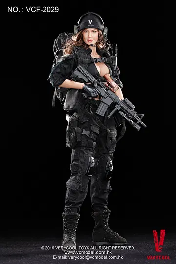 Female Shooter (Black Version)