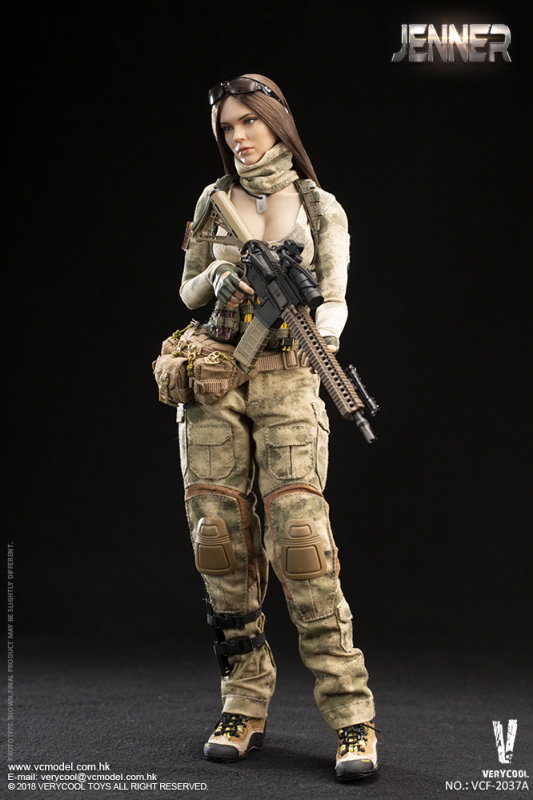 A-TACS FG Double Women Soldier - Jenner (Style A) image 1