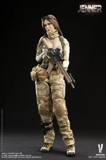 A-TACS FG Double Women Soldier - Jenner (Style A)