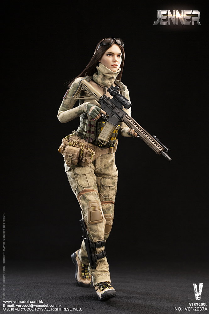 A-TACS FG Double Women Soldier - Jenner (Style A) image 2