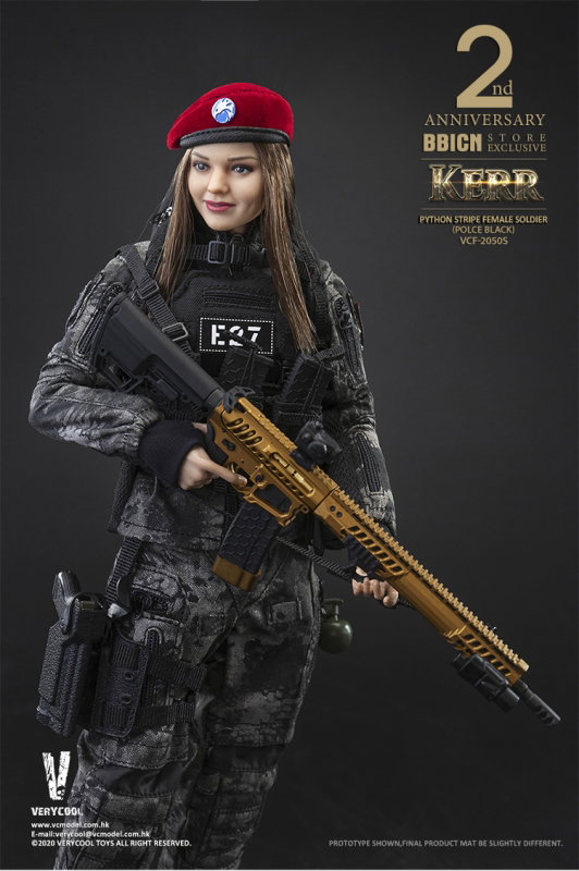 Police Black Python Stripe Female Soldier - Kerr (2nd Anniversary BBICN Store
Exclusive) image 10