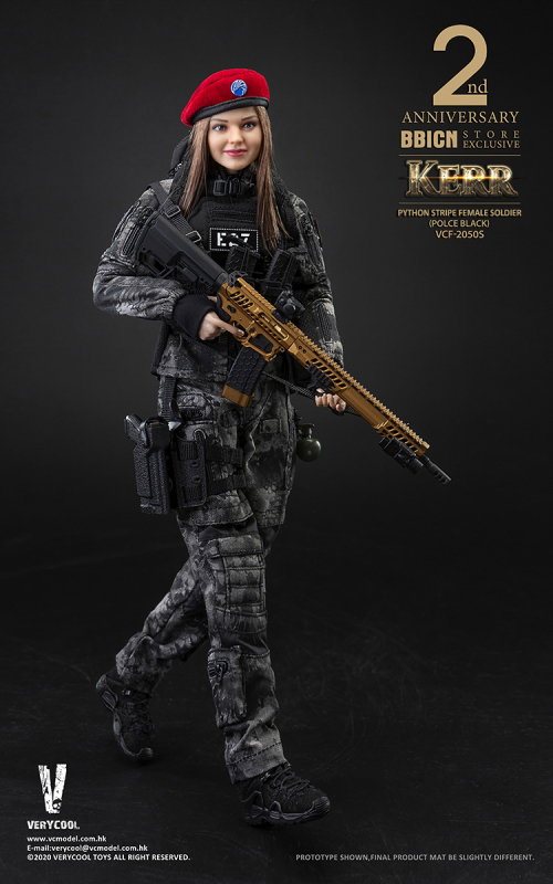Police Black Python Stripe Female Soldier - Kerr (2nd Anniversary BBICN Store
Exclusive) image 2