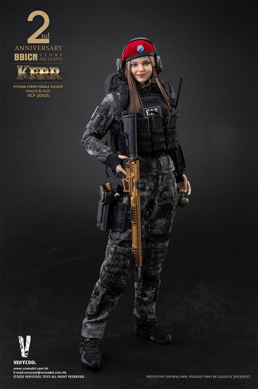 Police Black Python Stripe Female Soldier - Kerr (2nd Anniversary BBICN Store
Exclusive) image 3