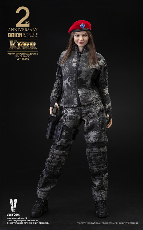 Police Black Python Stripe Female Soldier - Kerr (2nd Anniversary BBICN Store
Exclusive) image 5