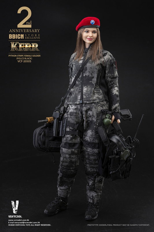 Police Black Python Stripe Female Soldier - Kerr (2nd Anniversary BBICN Store
Exclusive) image 6