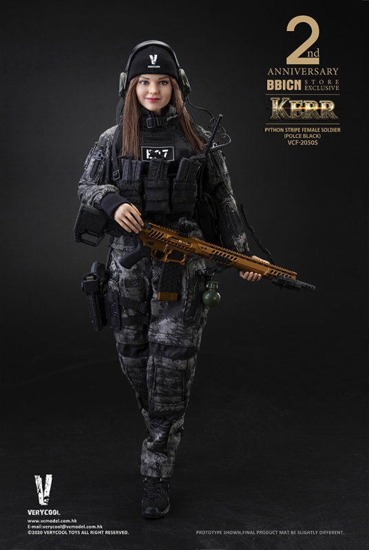 Police Black Python Stripe Female Soldier - Kerr (2nd Anniversary BBICN Store
Exclusive) image 7