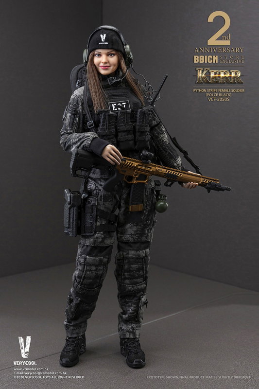 Police Black Python Stripe Female Soldier - Kerr (2nd Anniversary BBICN Store
Exclusive) image 8