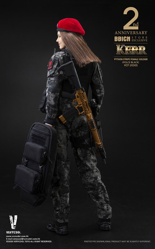 Police Black Python Stripe Female Soldier - Kerr (2nd Anniversary BBICN Store
Exclusive) image 9