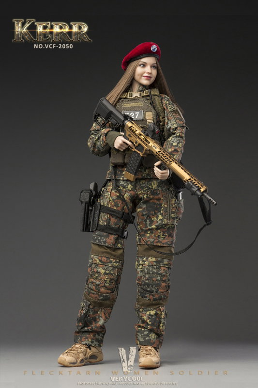 Flecktarn Woman Soldier - Kerr image 3