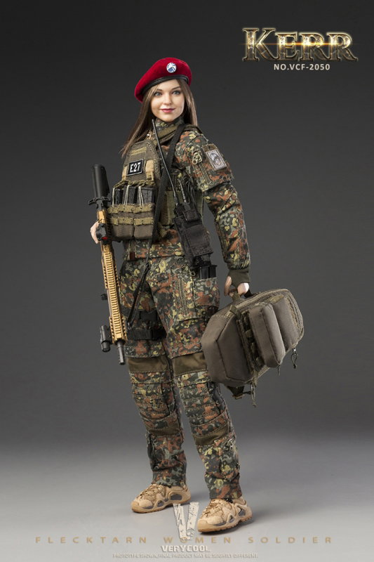 Flecktarn Woman Soldier - Kerr image 4