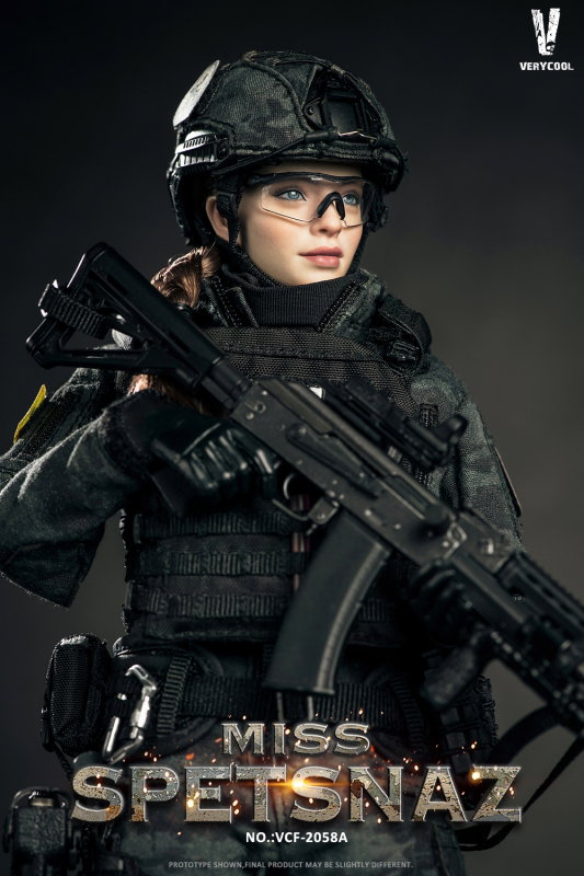 Russian Special Combat Women Soldier (Black Version) image 10