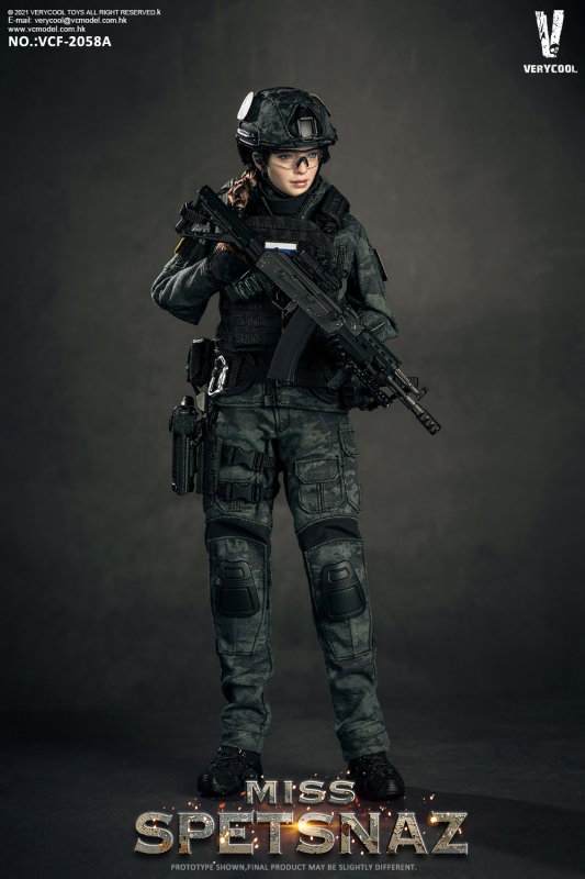 Russian Special Combat Women Soldier (Black Version) image 4