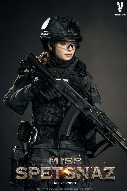 Russian Special Combat Women Soldier (Black Version) image 9