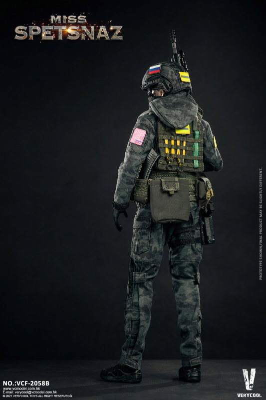 Russian Special Combat Women Soldier (Green Version) image 3