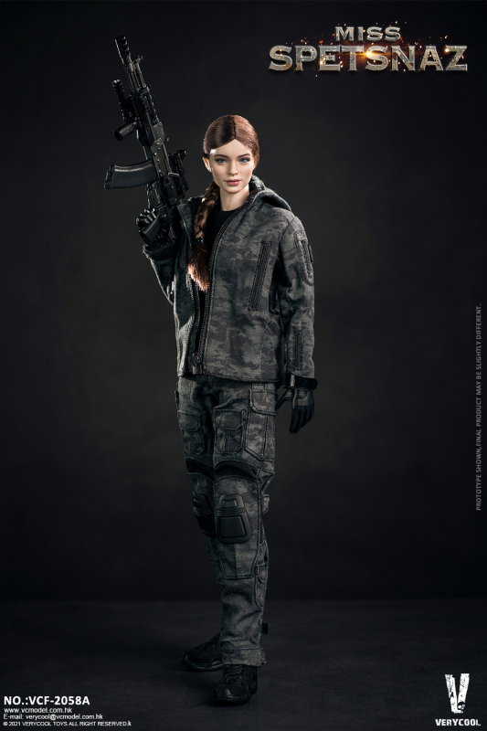 Russian Special Combat Women Soldier (Green Version) image 4