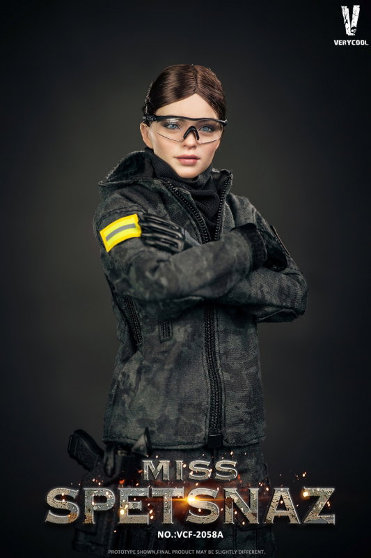 Russian Special Combat Women Soldier (Green Version) image 5