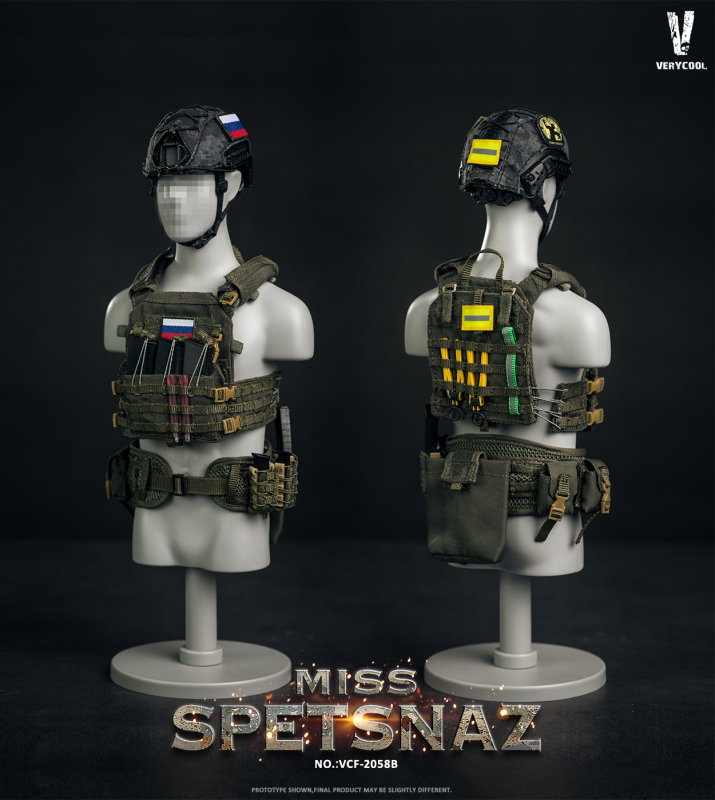 Russian Special Combat Women Soldier (Green Version) image 7