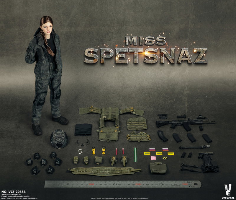 Russian Special Combat Women Soldier (Green Version) image 9