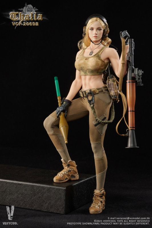 Desert Female Soldier - Thalia (Blonde Hair) image 4