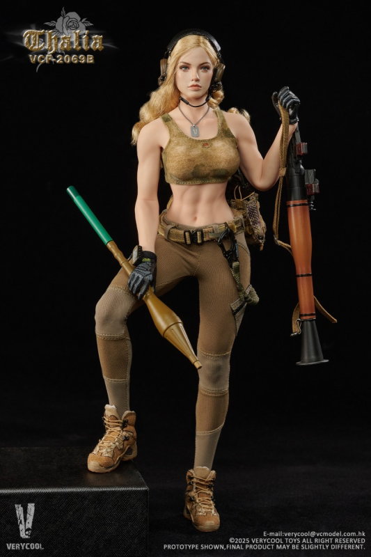 Desert Female Soldier - Thalia (Blonde Hair) image 5