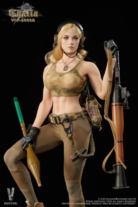 Desert Female Soldier - Thalia (Blonde Hair) image 6