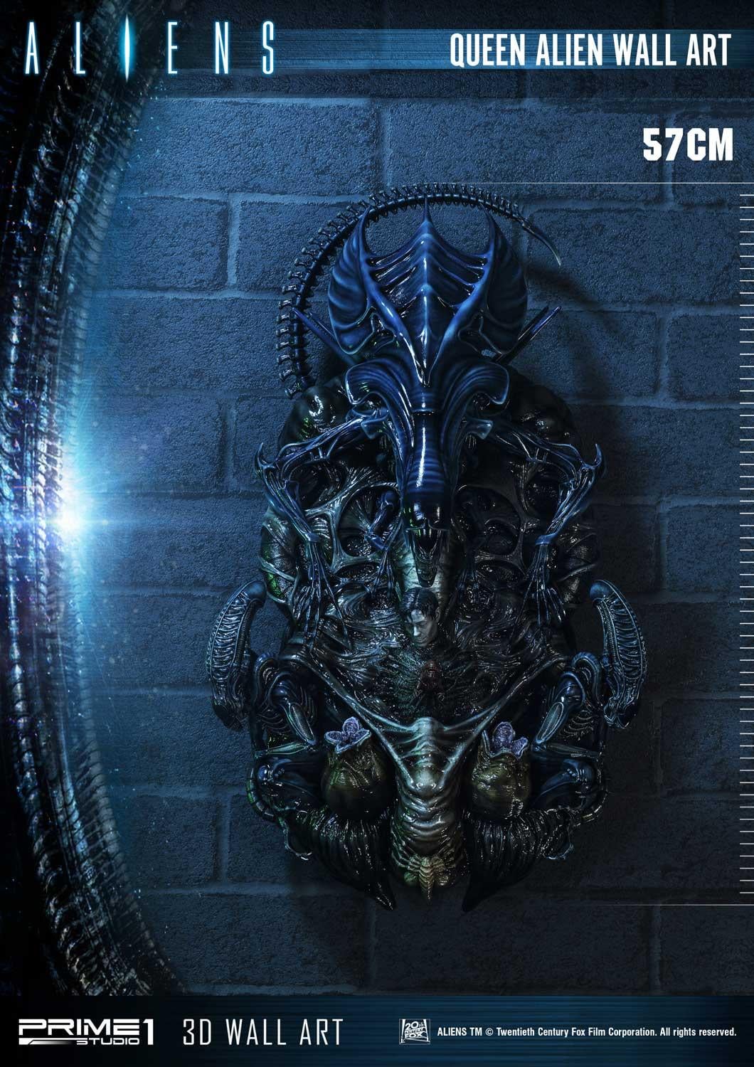 Aliens (Film) Queen Alien Wall Art image 2