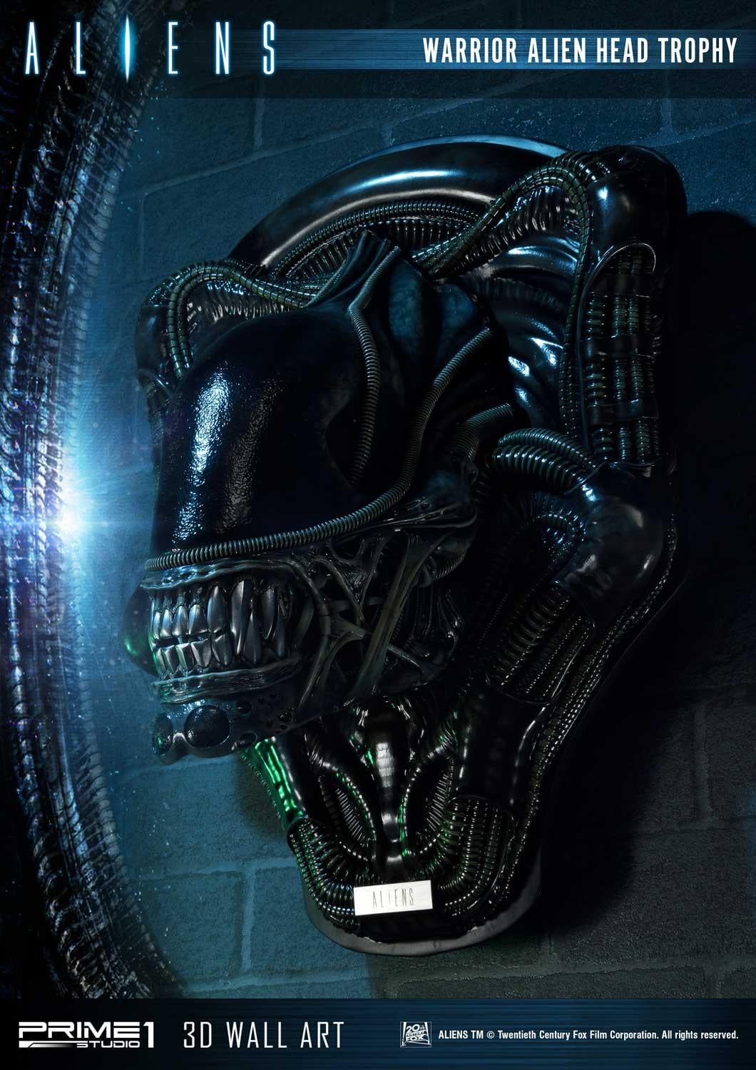 Aliens (Film) Alien Warrior Head Trophy image 3