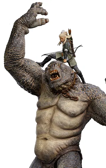 Legolas vs Cave Troll - The Lord of the Rings - BDS