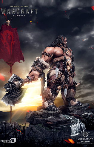 Warcraft Film Universe - 28'' Durotan Big-Budget Premium Statue image 2