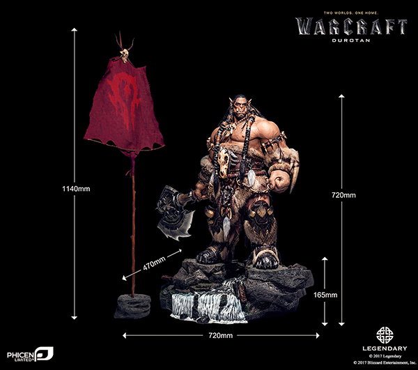 Warcraft Film Universe - 28'' Durotan Big-Budget Premium Statue image 5