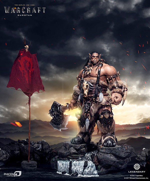 Warcraft Film Universe - 28'' Durotan Big-Budget Premium Statue image 7