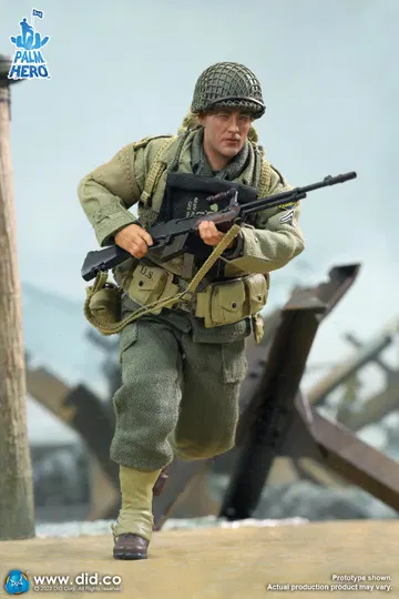 WWII US 2nd Ranger Battalion Series 4 - Private First Class Reiben