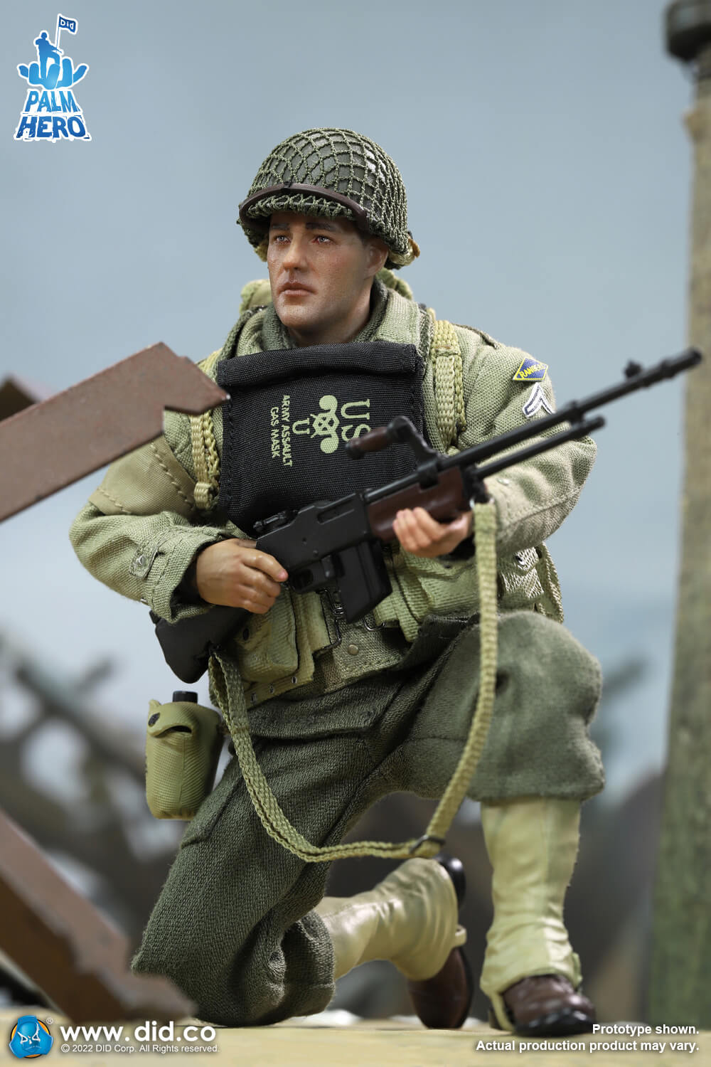 WWII US 2nd Ranger Battalion Series 4 - Private First Class Reiben image 3