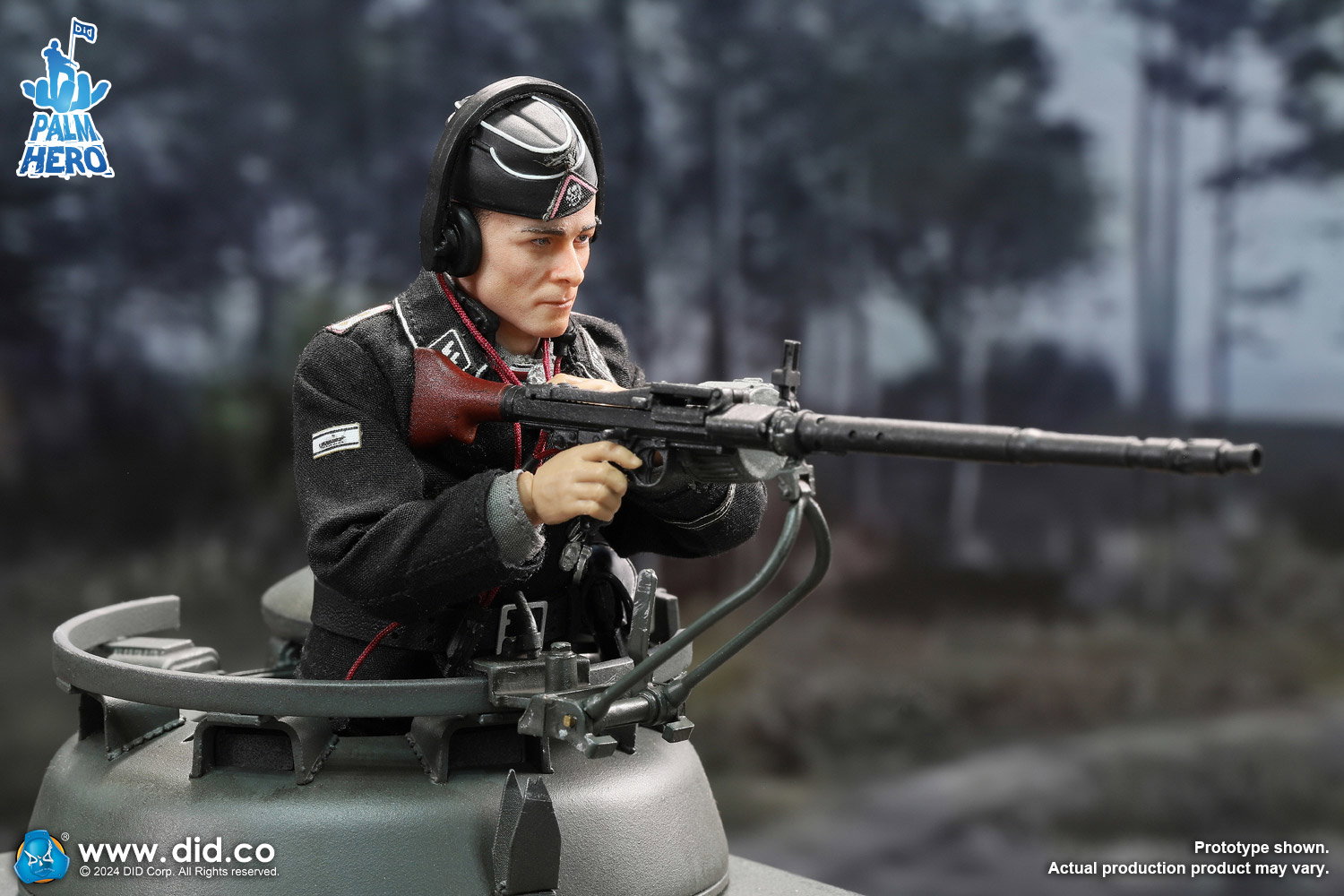 Panther Tank Diorama Green/Yellow image 2