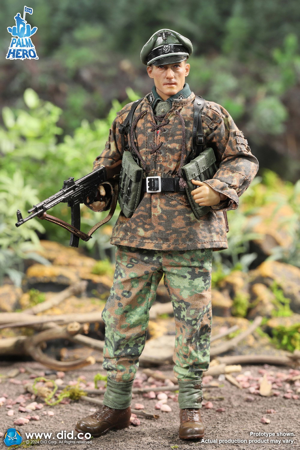 WWII German 12th Panzer Division Infantry Lieutenant - Rainer image 5