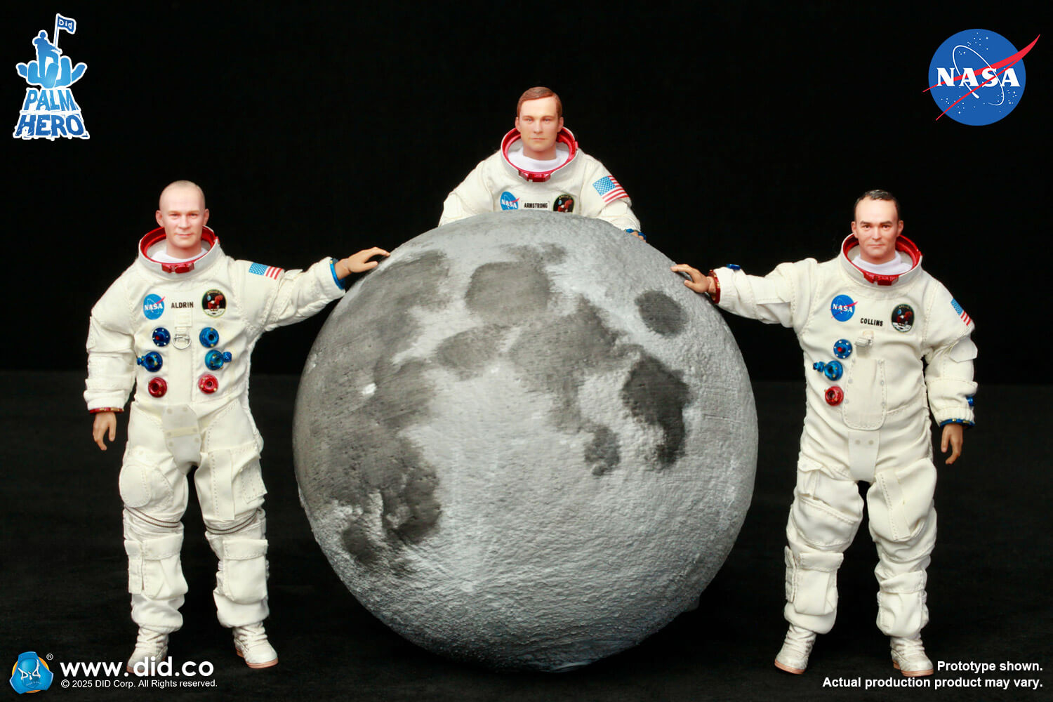 XS80033/34/35 1/12 Apollo 11 Astronauts- DID Corp. image 10