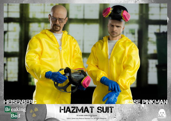 Breaking Bad Heisenberg & Jesse Hazmat Suit Combo image 2