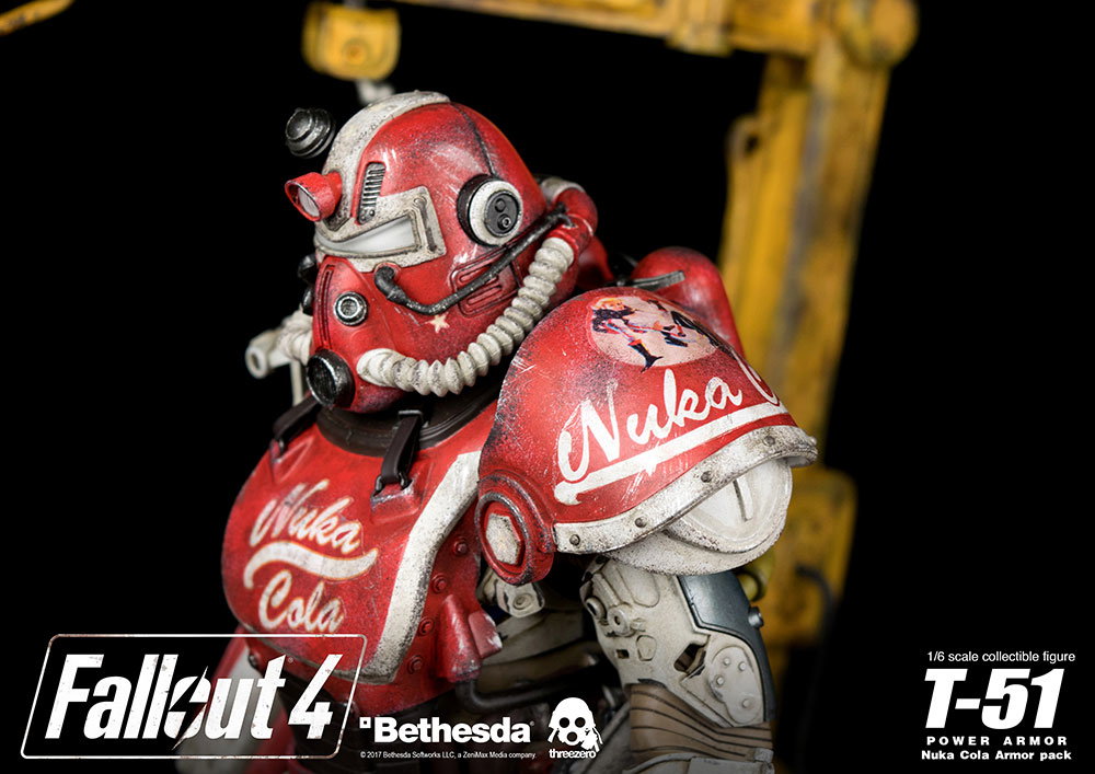 Fallout 4 T-51 Power Armor Nuka Cola Armor Pack image 3